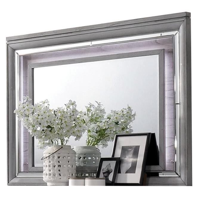  Furniture of America Alanis Dresser Mirror CM7579M IMAGE 2