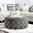  Furniture of America Patricia Fabric Ottoman SM8171-OT IMAGE 1