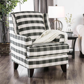  Furniture of America Patricia Stationary Fabric Accent Chair SM8171-CH-ST IMAGE 1
