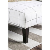  Furniture of America Dorset Fabric Ottoman SM8564-OT IMAGE 2