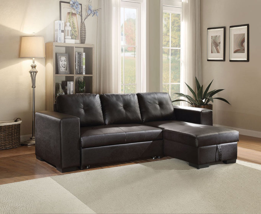 Lloyd Reversible Sectional Sofa W/Sleeper & Storage