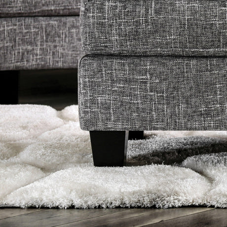  Furniture of America Pierpont Fabric Ottoman SM8012-OT IMAGE 3