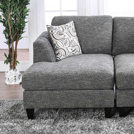  Furniture of America Lowry CM6363-SET Sectional w/ Ottoman IMAGE 6