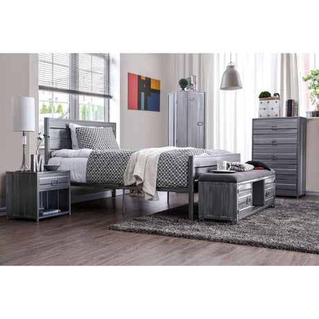  Furniture of America Mccredmond Storage Bench CM7075BN IMAGE 8