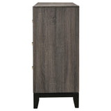  Coaster Furniture Watson 212423 6-Drawer Dresser - Grey Oak IMAGE 4