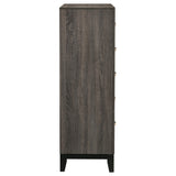  Coaster Furniture Watson 212425 5-Drawer Bedroom Chest - Grey Oak IMAGE 8