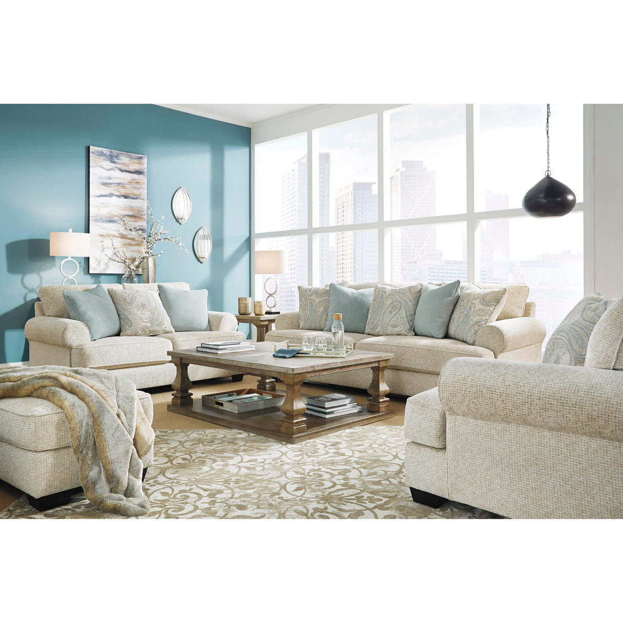  Signature Design by Ashley Monaghan Stationary Fabric Chair 9620523 IMAGE 8