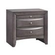  Elements International Emily 2-Drawer Nightstand EG100NS IMAGE 1