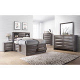  Elements International Emily 2-Drawer Nightstand EG100NS IMAGE 2
