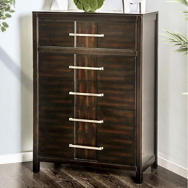  Furniture of America Berenice 5-Drawer Chest CM7580EX-C IMAGE 6