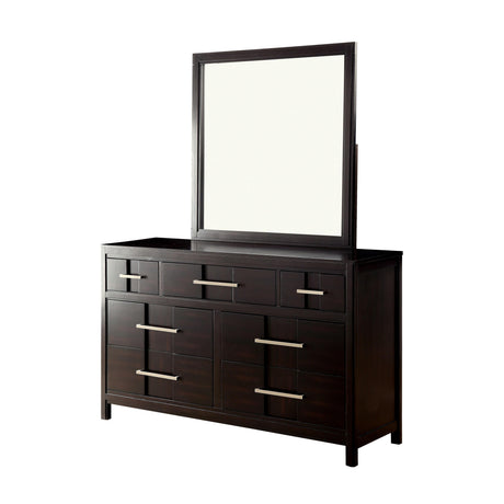  Furniture of America Berenice Dresser Mirror CM7580EX-M IMAGE 2