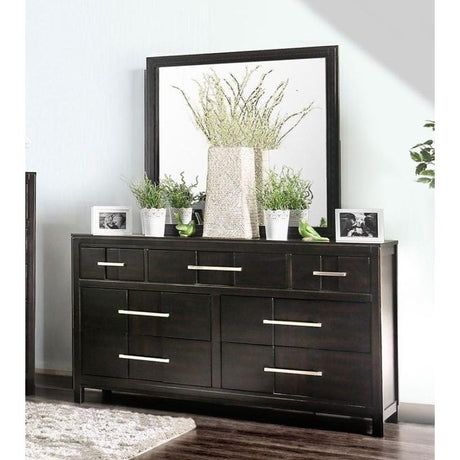  Furniture of America Berenice Dresser Mirror CM7580EX-M IMAGE 3