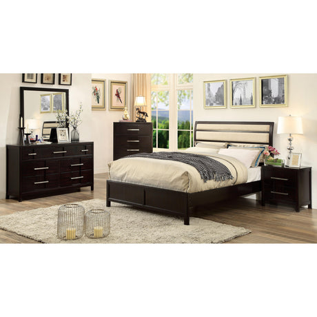  Furniture of America Berenice Dresser Mirror CM7580EX-M IMAGE 4