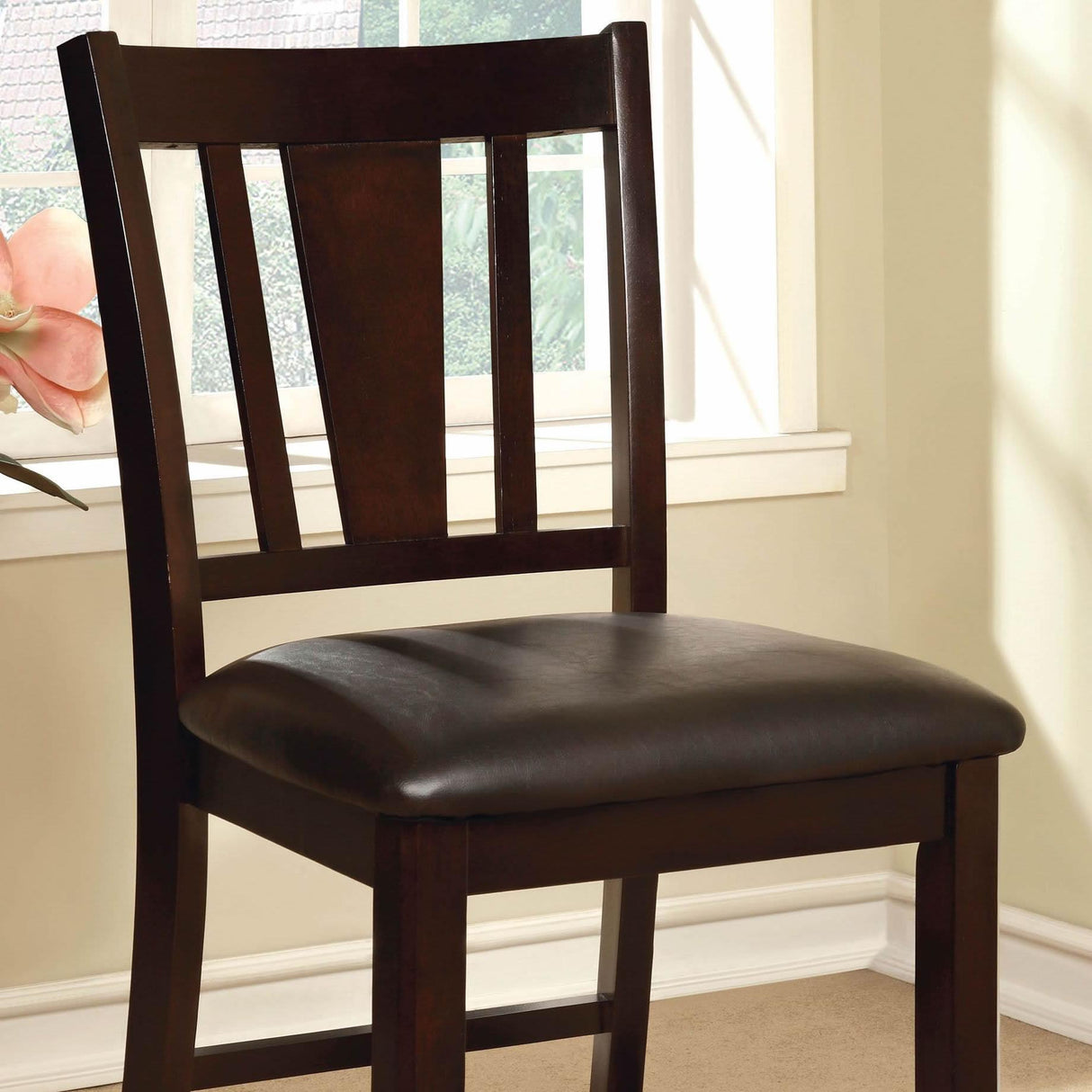  Furniture of America Bridgette Counter Height Dining Chair CM3325PC-2PK IMAGE 4