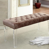  Furniture of America Mahony Bench CM-BN6202BR IMAGE 1