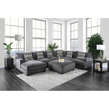  Furniture of America Kaylee Fabric Ottoman CM6587-OT IMAGE 3