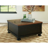  Signature Design by Ashley Valebeck Lift Top Cocktail Table T468-00 IMAGE 6