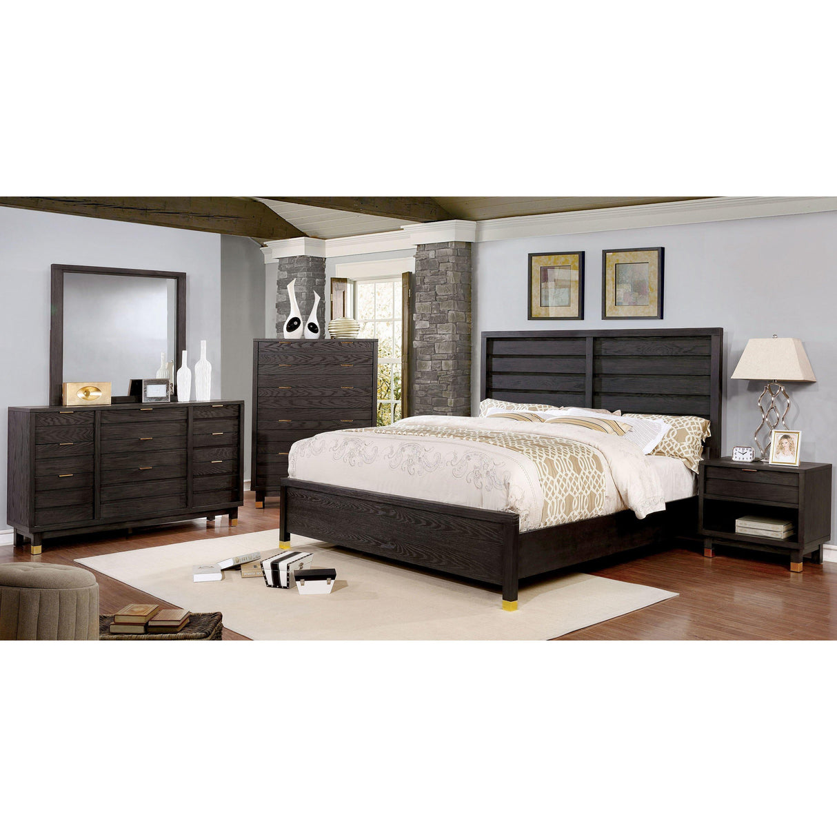 Furniture of America Bailey Dresser Mirror CM7510M IMAGE 4