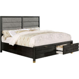  Furniture of America Bryony King Panel Bed with Storage CM7511DR-EK-BED IMAGE 1