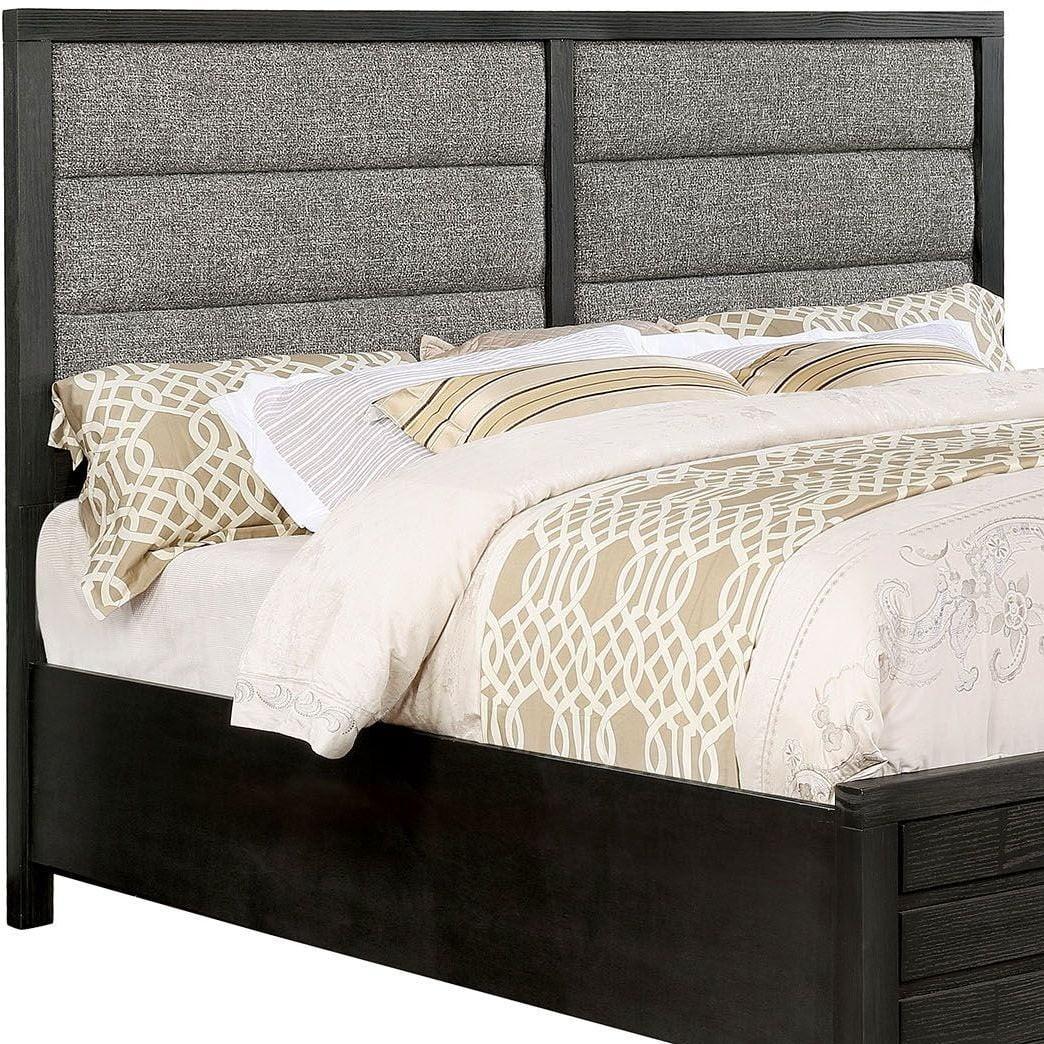  Furniture of America Bryony King Panel Bed with Storage CM7511DR-EK-BED IMAGE 2