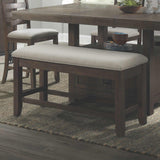  Elements International Colorado Counter Height Bench DCO100CBN IMAGE 2