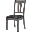  Elements International Nathan Dining Chair DNH100SCPVS IMAGE 1