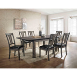  Elements International Nathan Dining Chair DNH100SCPVS IMAGE 4