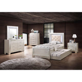  Elements International Platinum 2-Drawer Kids Nightstand LT111NS IMAGE 5