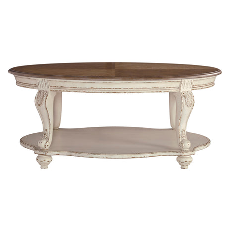  Signature Design by Ashley Realyn Cocktail Table T743-0 IMAGE 2