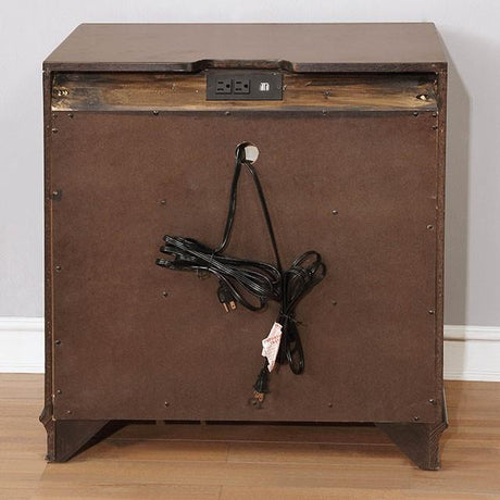  Furniture of America Brandt 3-Drawer Nightstand CM7302CH-N IMAGE 4