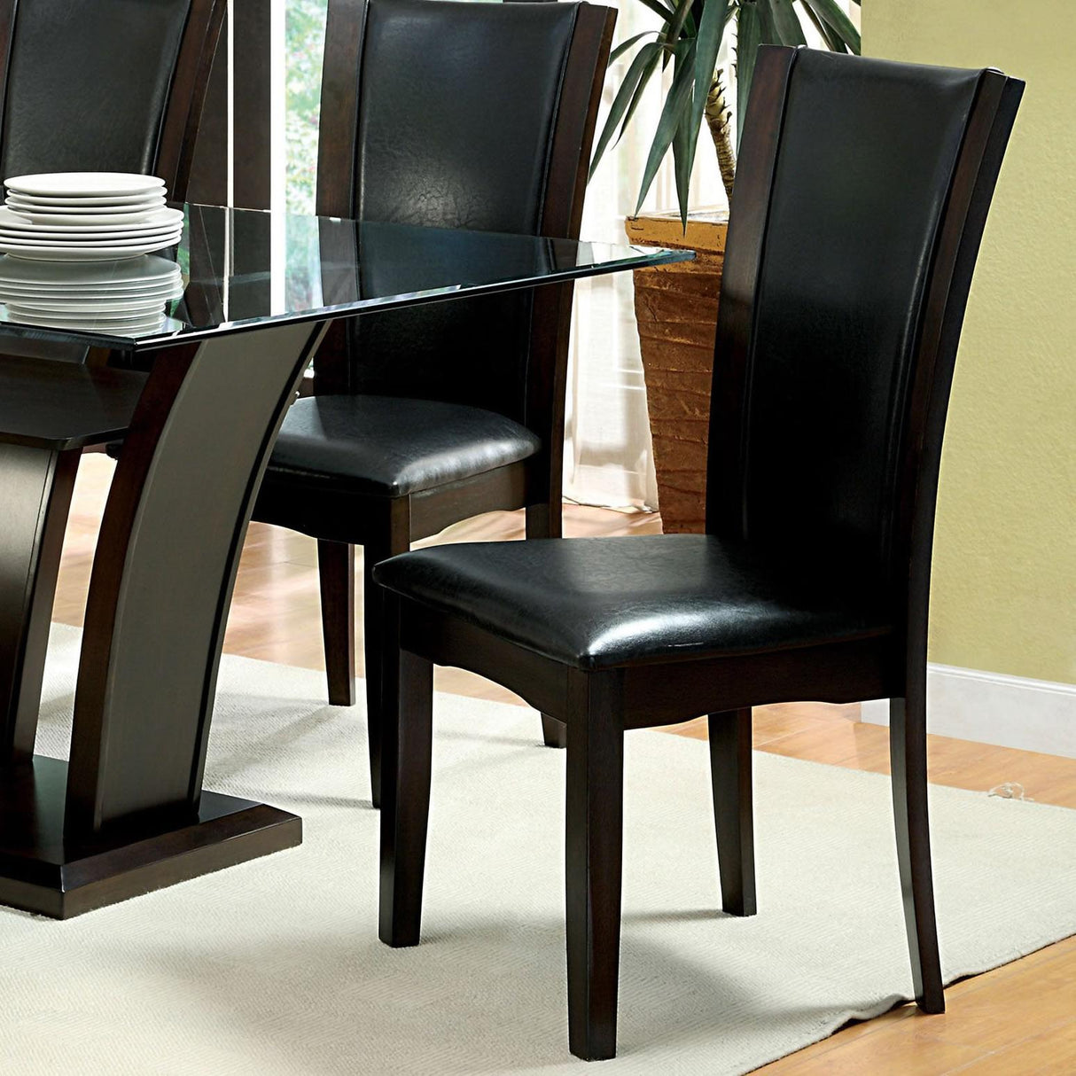  Furniture of America Manhattan CM3710SC-2PK Side Chair IMAGE 3