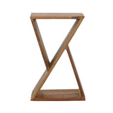  Coaster Furniture Lily 910180 Solid Reclaimed Wood Accent Side Table - Natural IMAGE 2