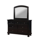  Furniture of America Castor Dresser Mirror CM7590BK-M IMAGE 2