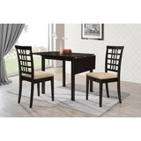  Coaster Furniture Kelso 190822 Lattice Back Dining Side Chair - Cappuccino (Set of 2) IMAGE 9