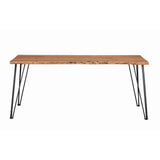  Coaster Furniture Sherman 190911 71-inch Live Edge Dining Table - Natural Acacia IMAGE 2