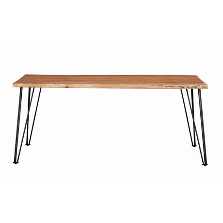  Coaster Furniture Sherman 190911 71-inch Live Edge Dining Table - Natural Acacia IMAGE 4