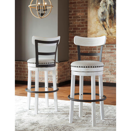 Signature Design by Ashley Valebeck Pub Height Stool D546-530 IMAGE 4