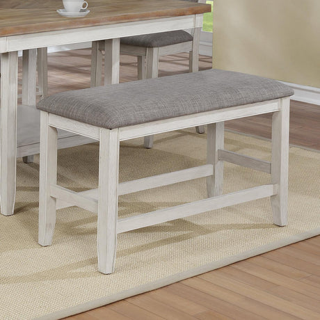  Crown Mark Fulton Counter Height Bench 2727WH-BENCH IMAGE 1