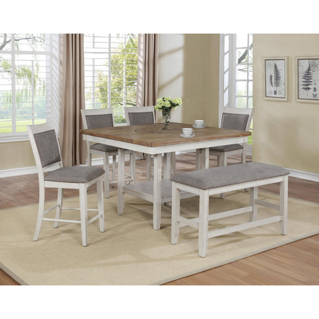  Crown Mark Fulton Counter Height Bench 2727WH-BENCH IMAGE 2