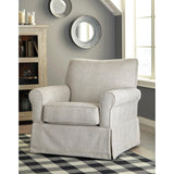 Signature Design by Ashley Searcy Swivel Glider Fabric Accent Chair A3000006 IMAGE 6