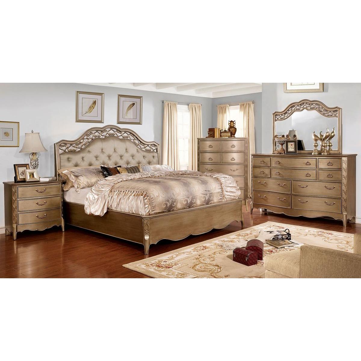  Furniture of America Capella Dresser Mirror CM7442M IMAGE 3