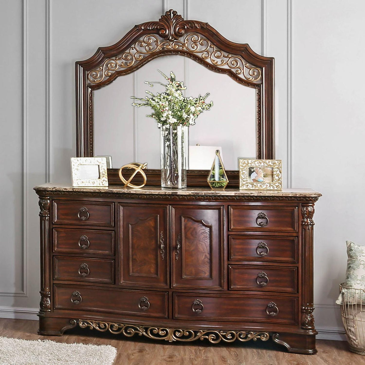  Furniture of America Menodora 8-Drawer Dresser CM7311D IMAGE 3