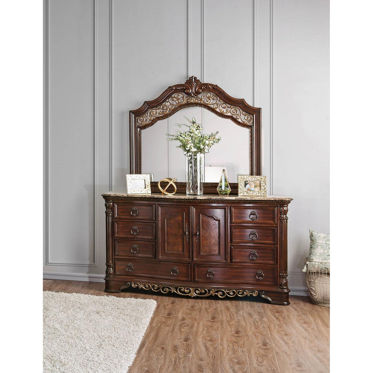  Furniture of America Menodora 8-Drawer Dresser CM7311D IMAGE 4