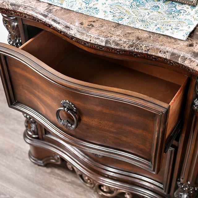  Furniture of America Menodora 2-Drawer Nightstand CM7311N IMAGE 2