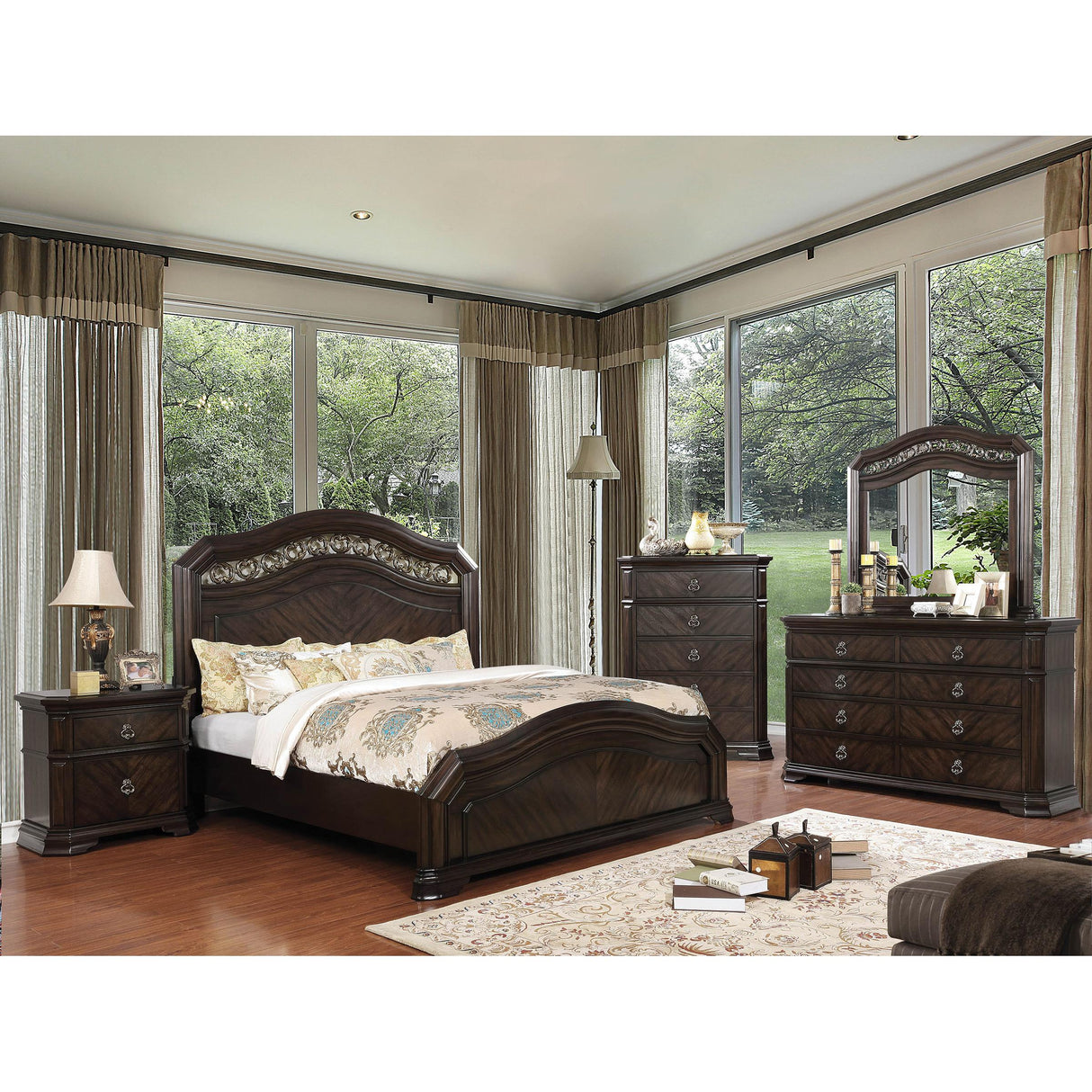  Furniture of America Calliope CM7751Q Queen Bed IMAGE 4