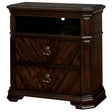  Furniture of America Calliope 2-Drawer Media Chest CM7751TV IMAGE 1