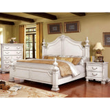  Furniture of America Hesperos Queen Poster Bed CM7798WH-Q-BED IMAGE 5