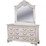  Furniture of America Hesperos Dresser Mirror CM7798WH-M IMAGE 2