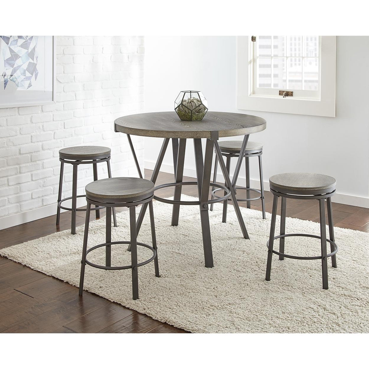  Steve Silver Furniture Portland Counter Height Stool OR420CS IMAGE 3