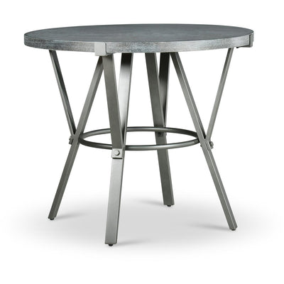  Steve Silver Furniture Round Portland Counter Height Dining Table with Pedestal Base OR420PT IMAGE 1